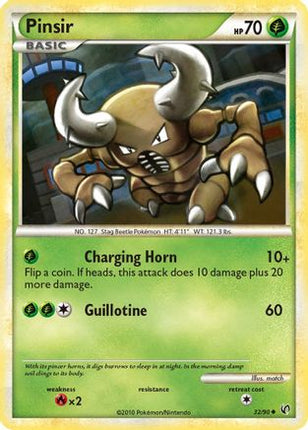 Pinsir/90  Undaunted - Uncommon
