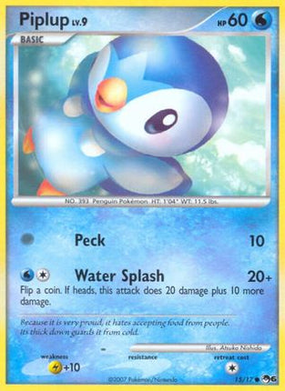Piplup 015/017  POP Series 6 - Common
