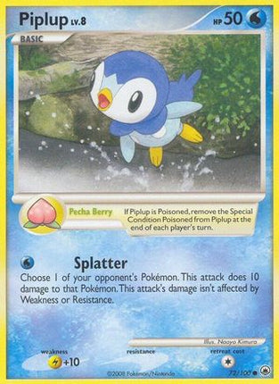Piplup (72) 072/100  Majestic Dawn - Common