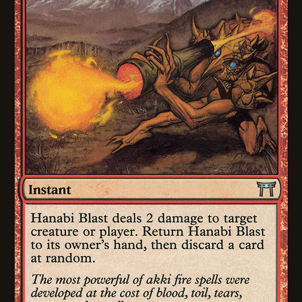 Hanabi Blast (CHK-170) - Champions of Kamigawa