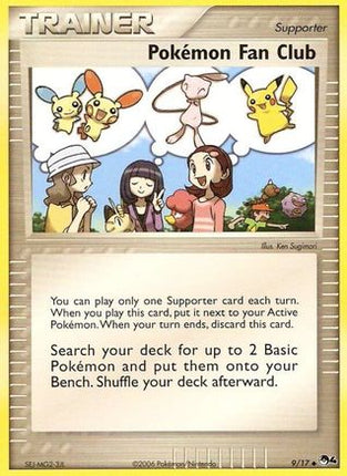 Pokemon Fan Club 009  POP Series 4 - Uncommon