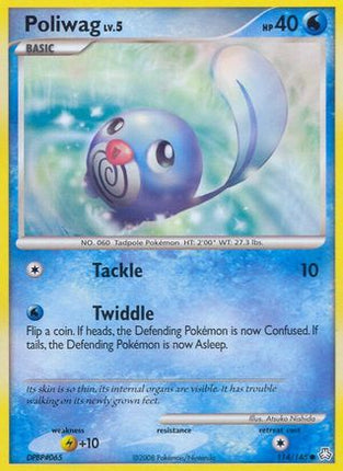 Poliwag 114/146  - Reverse Holofoil Legends Awakened - Common