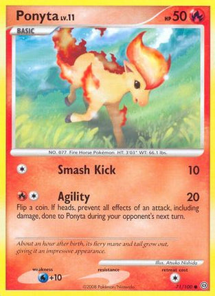 Ponyta 071/100  Stormfront - Common