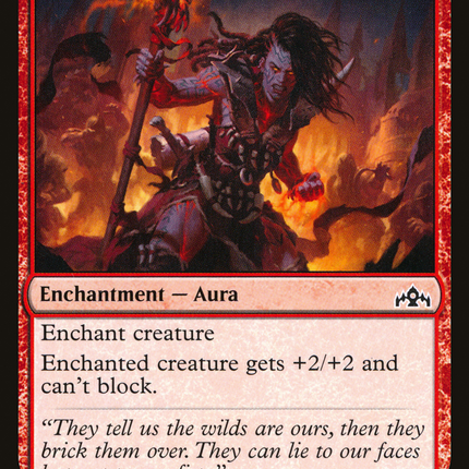 Maniacal Rage (GRN-110) - Guilds of Ravnica