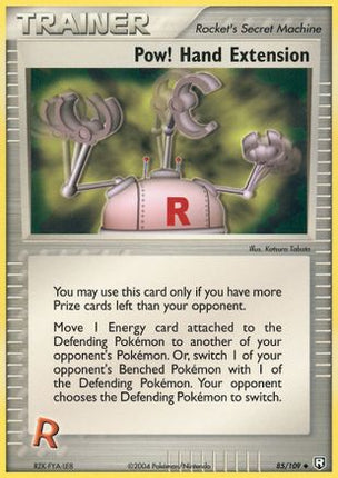 Pow! Hand Extension 085  Team Rocket Returns - Uncommon