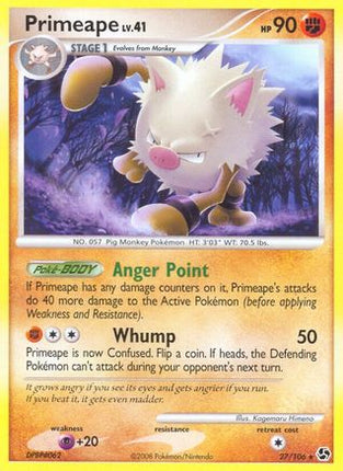 Primeape/106  Great Encounters - Rare