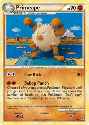 Primeape 022/95  - Reverse Holofoil Unleashed - Rare