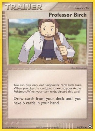 Professor Birch/108  - Reverse Holofoil Power Keepers - Uncommon