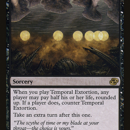 Temporal Extortion (PLC-081) - Planar Chaos Foil