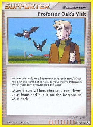 Professor Oak's Visit 122/132  Secret Wonders - Uncommon