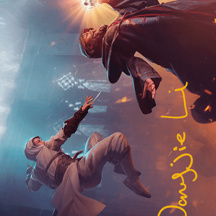 Mortify Art Card (Gold-Stamped Signature) (ASACR-012) - Assassin's Creed Art Series (Borderless)