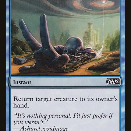 Unsummon (M12-079) - Magic 2012 Foil