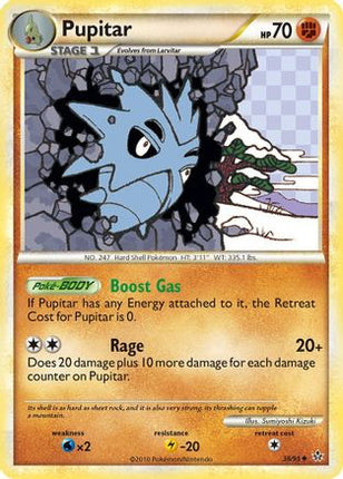 Pupitar (38)/95  Unleashed - Uncommon