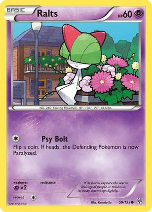 Ralts 059/135  Plasma Storm - Common