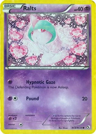 Ralts RC8/RC25  - Holofoil Legendary Treasures Radiant Collection - Common
