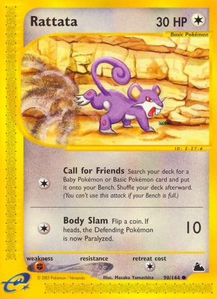 Rattata/144  Skyridge - Common