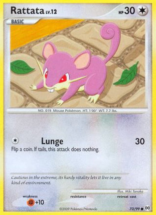 Rattata 073/99  Arceus - Common