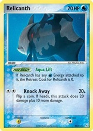 Relicanth/110  - Reverse Holofoil Holon Phantoms - Rare