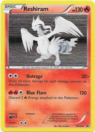 Reshiram BW004/101  - Holofoil Black and White Promos - Promo