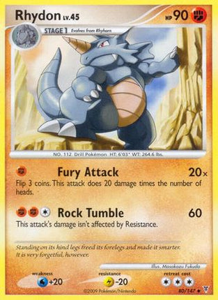 Rhydon/147  - Reverse Holofoil Supreme Victors - Uncommon