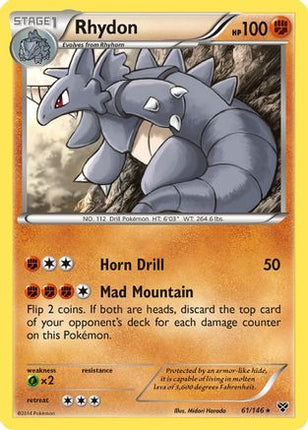 Rhydon/146  XY Base Set - Rare