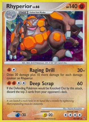 Rhyperior/147  - Holofoil Supreme Victors - Holo Rare