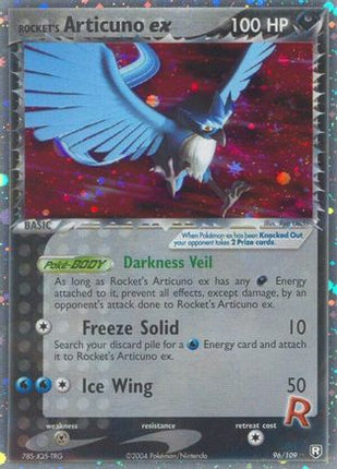 Rocket's Articuno ex 096  Team Rocket Returns - Ultra Rare