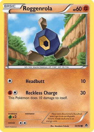 Roggenrola (50)/98  Emerging Powers - Common