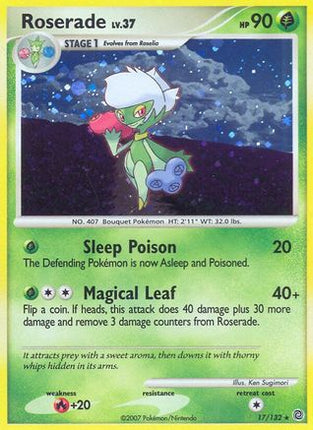 Roserade/132  - Reverse Holofoil Secret Wonders - Holo Rare