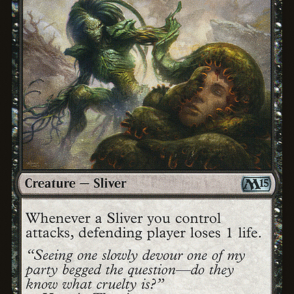 Leeching Sliver (M15-102) - Magic 2015 Foil