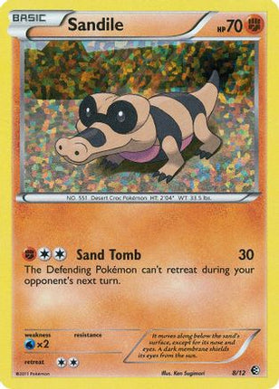 Sandile - 8/12/012  - Holofoil McDonalds Promos 2011 - Promo