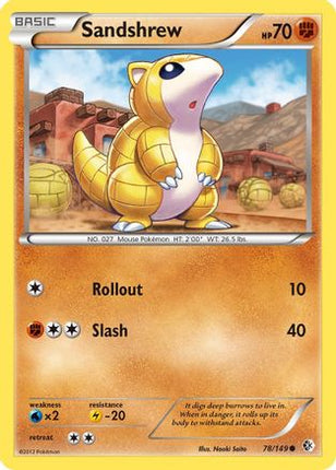 Sandshrew/149  Boundaries Crossed - Common