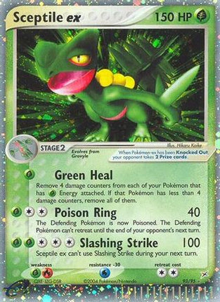 Sceptile ex 093  - Holofoil Team Magma vs Team Aqua - Ultra Rare