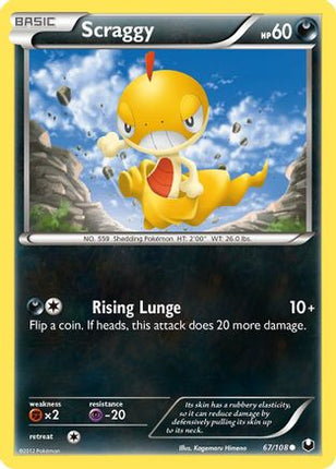 Scraggy/108  Dark Explorers - Common