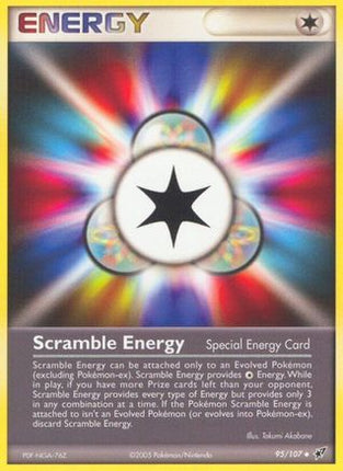 Scramble Energy 095  Deoxys - Uncommon