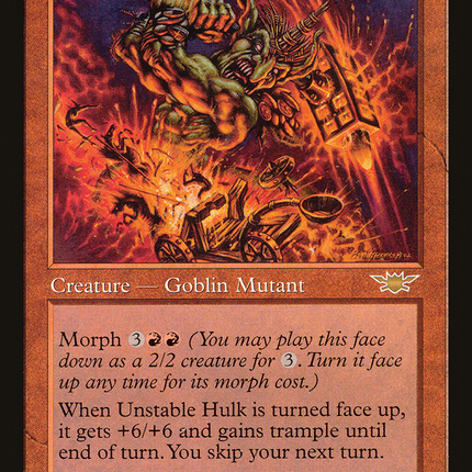Unstable Hulk (LGN-115) - Legions Foil