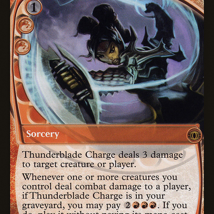 Thunderblade Charge (FUT-124) - Future Sight Foil