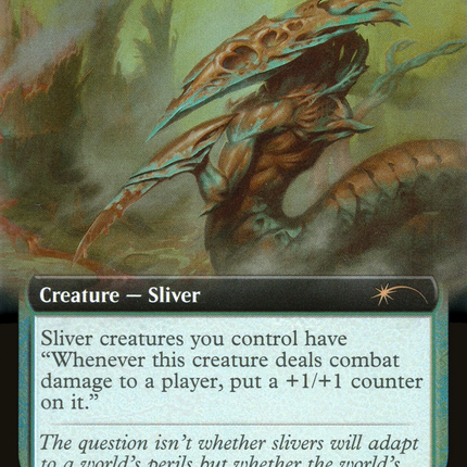 Tempered Sliver (SLD-657) - Secret Lair Drop: (Extended Art) Foil