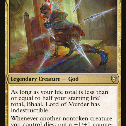 Bhaal, Lord of Murder (CLB-268) - Commander Legends: Battle for Baldur's Gate Foil
