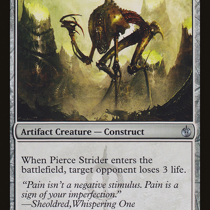 Pierce Strider (MBS-123) - Mirrodin Besieged Foil