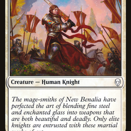 Knight of New Benalia (DOM-024) - Dominaria Foil