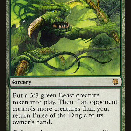 Pulse of the Tangle (DST-080) - Darksteel Foil