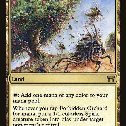 Forbidden Orchard (CHK-276) - Champions of Kamigawa