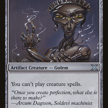 Steel Golem (10E-344) - Tenth Edition