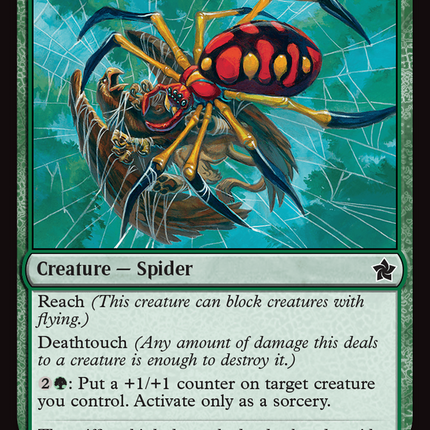 Treetop Snarespinner (FDN-114) - Foundations Foil