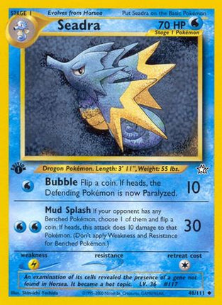 Seadra 048/111  - Unlimited Neo Genesis - Uncommon