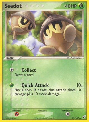 Seedot 071/107  Deoxys - Common