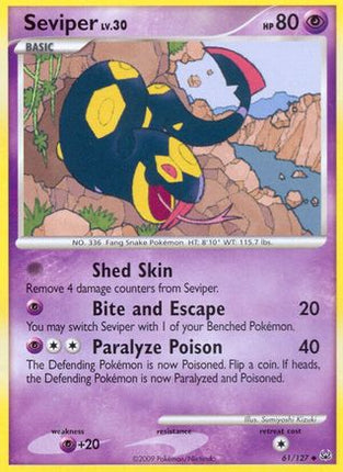 Seviper/127  Platinum - Uncommon