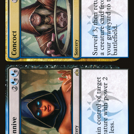 Connive // Concoct (GRN-222) - Guilds of Ravnica Foil