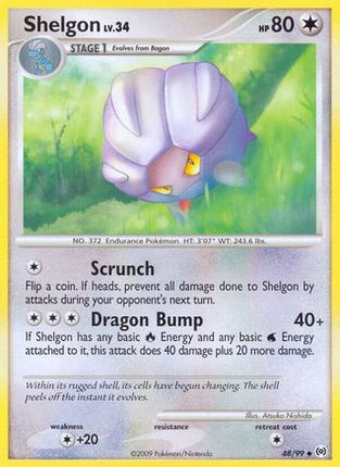 Shelgon 048/99  Arceus - Uncommon